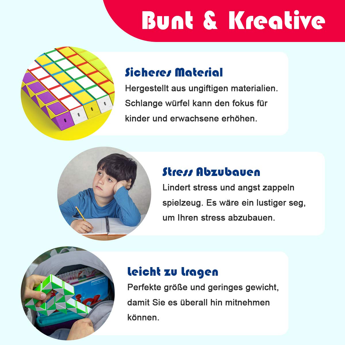 Magic Snake Set of 20