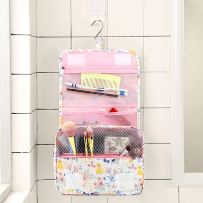 Hanging toiletry bag, travel toiletry bag waterproof wash bag organizer for suitcases & hand luggage