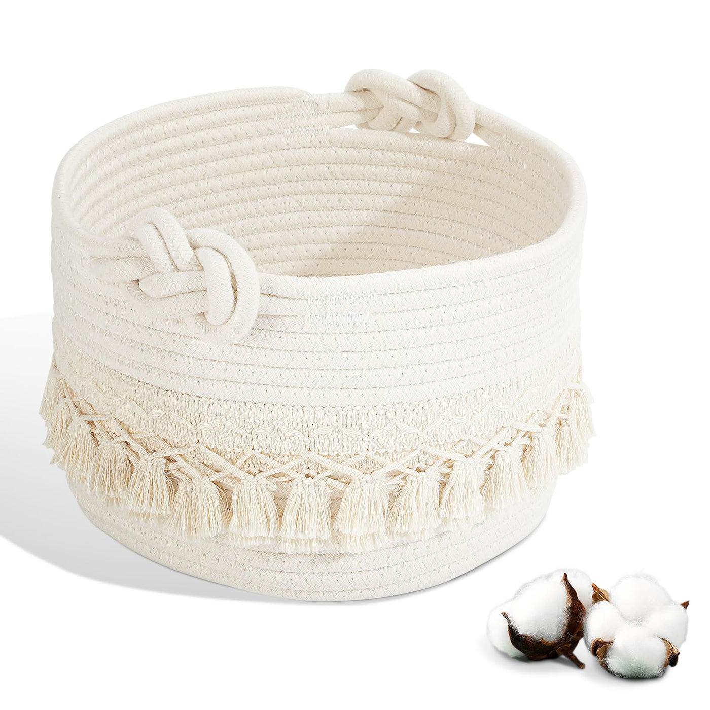 Storage Basket Cotton Basket Braided Children