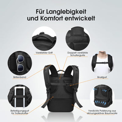 Sac à dos pour bagages à main Sac à dos de voyage