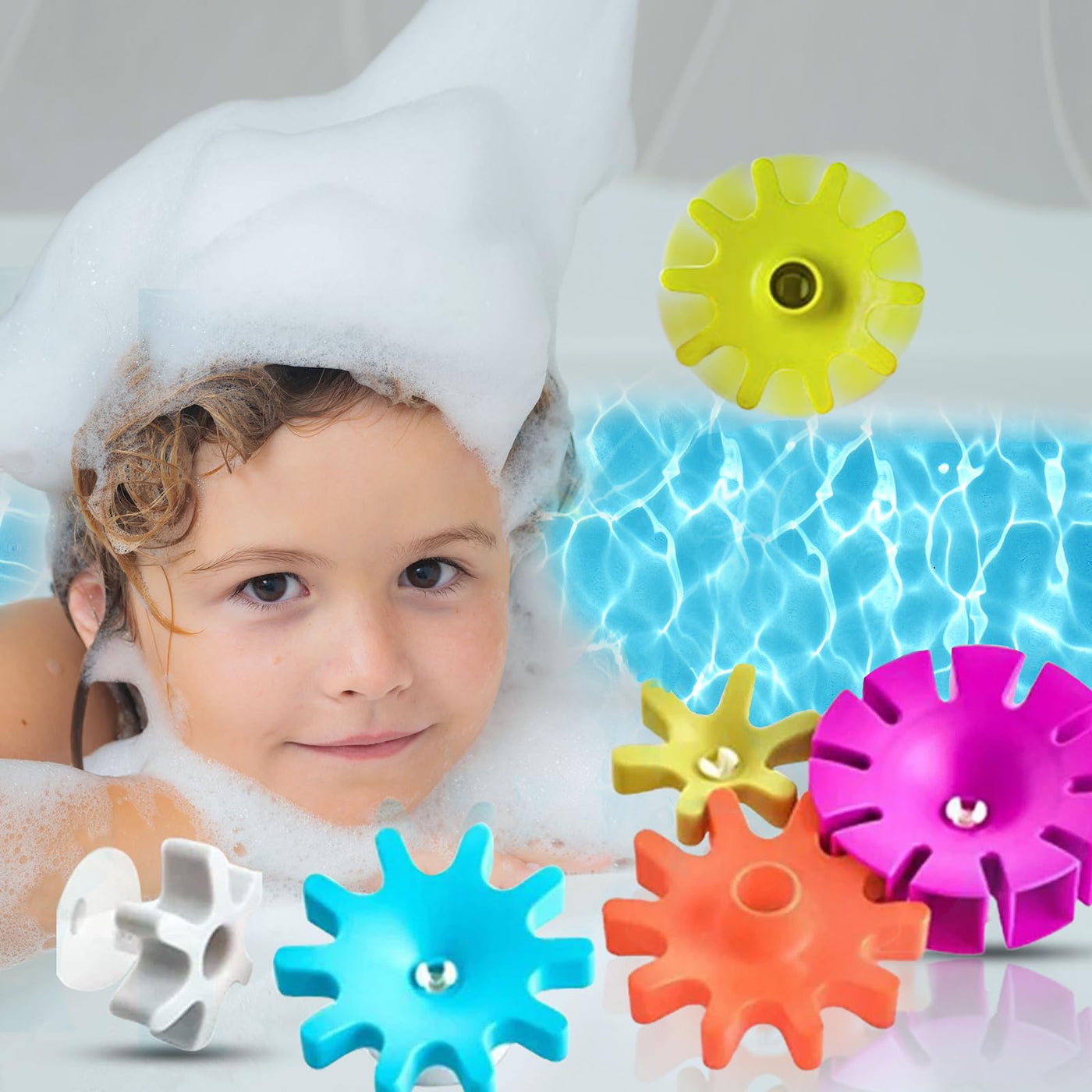 Baby bathtub toy, year pinion baby bathtub, puzzle games