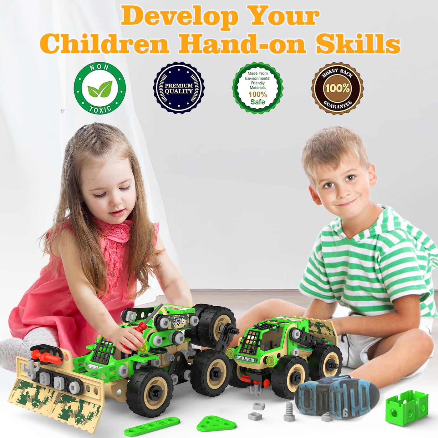 Ensemble-Cadeau Créatif de Blocs de Construction Créatifs