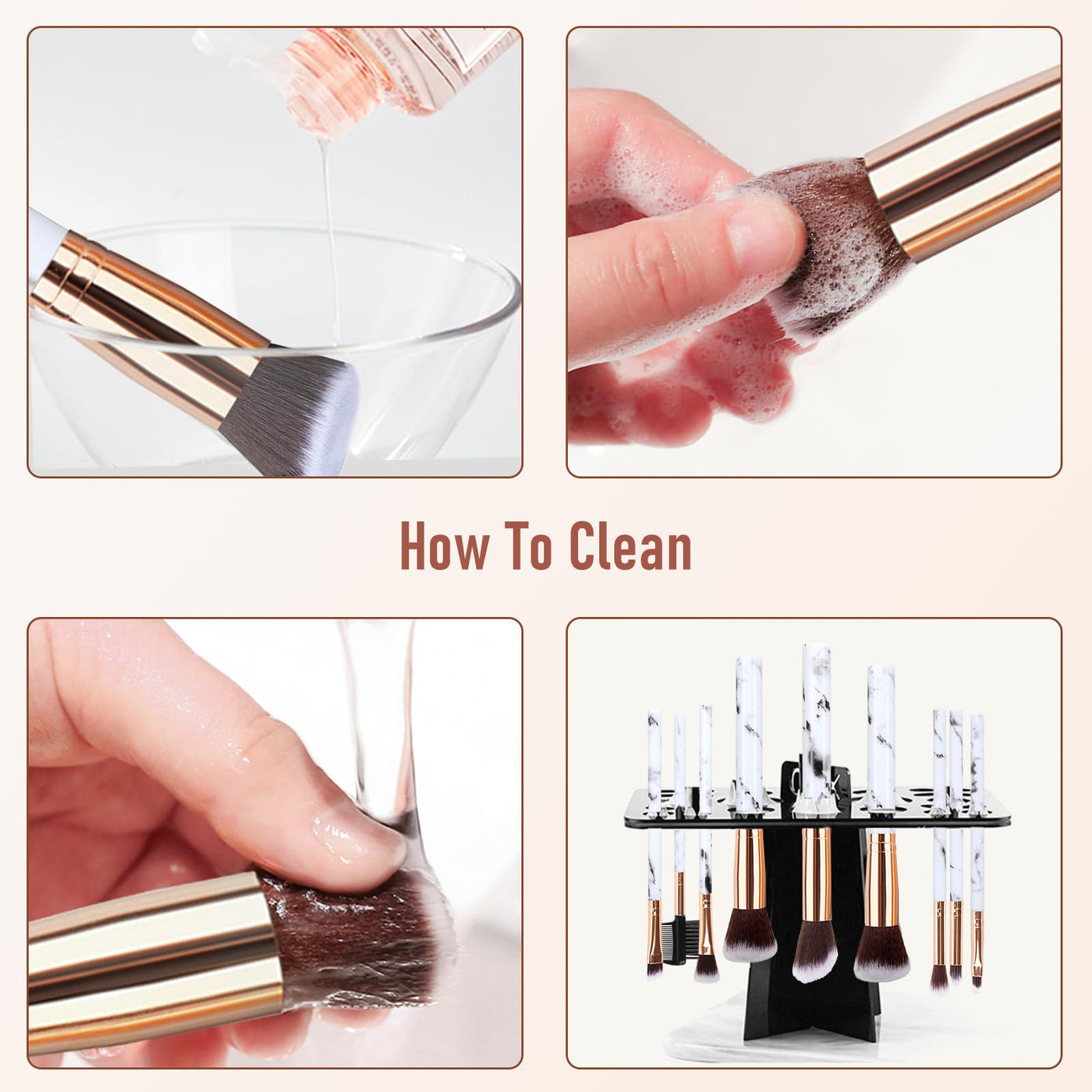 Make up Brushes 14 pieces