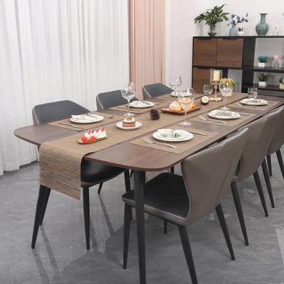 Set de 6 sets de table lavables, sets de table tissés antidérapants résistants à la chaleur