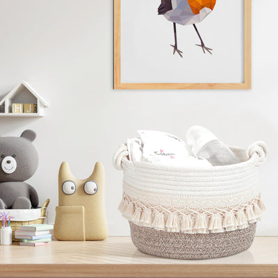 Storage Basket Cotton Basket Braided Children