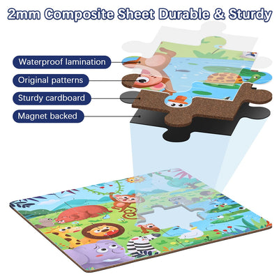 Puzzle pour enfants puzzle magnétique animaux puzzle pour enfants puzzle