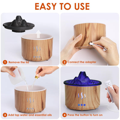 Aroma diffuser for fragrance oils