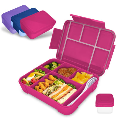 Leak-proof lunch box for children, bread box, snack box, perfect for school, kindergarten & outings