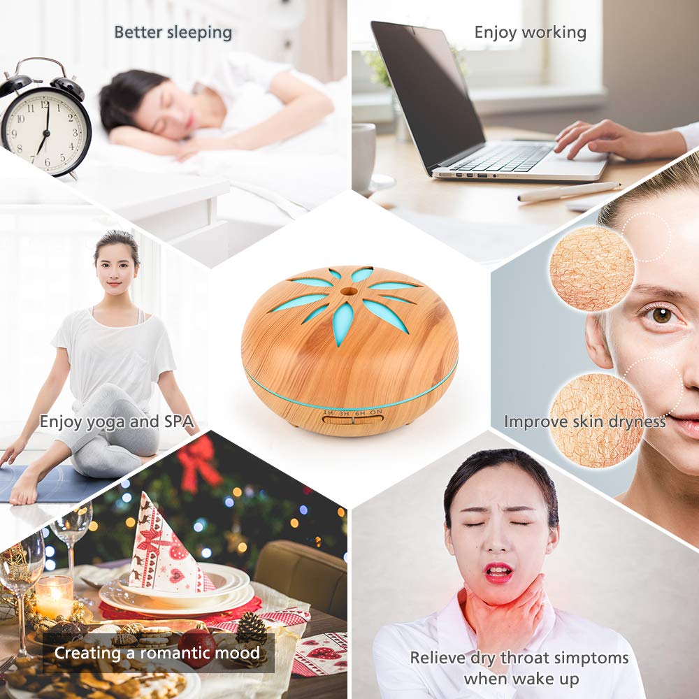 Aroma Diffuser Humidifier with Timer