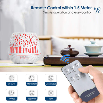 Aroma Diffuser , Ultrasonic Room Diffuser Wood