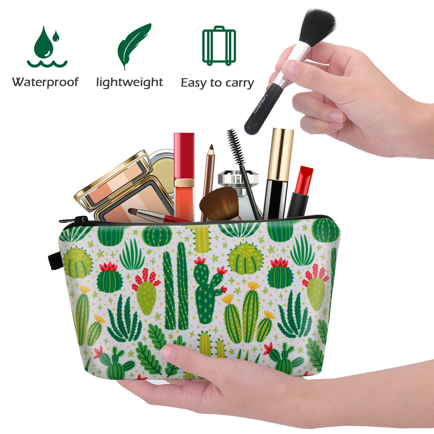 Cosmetic make-up bag canvas handbag mini bag purse