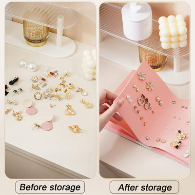 Rangement de boucles d'oreilles Pochette pour boucles d'oreilles Petits sacs de rangement de livres