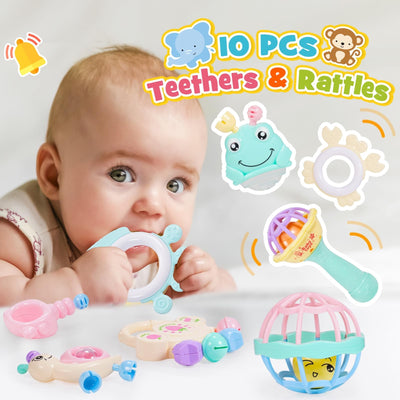 Lot de 14 hochets Jouets pour bébés Bébé