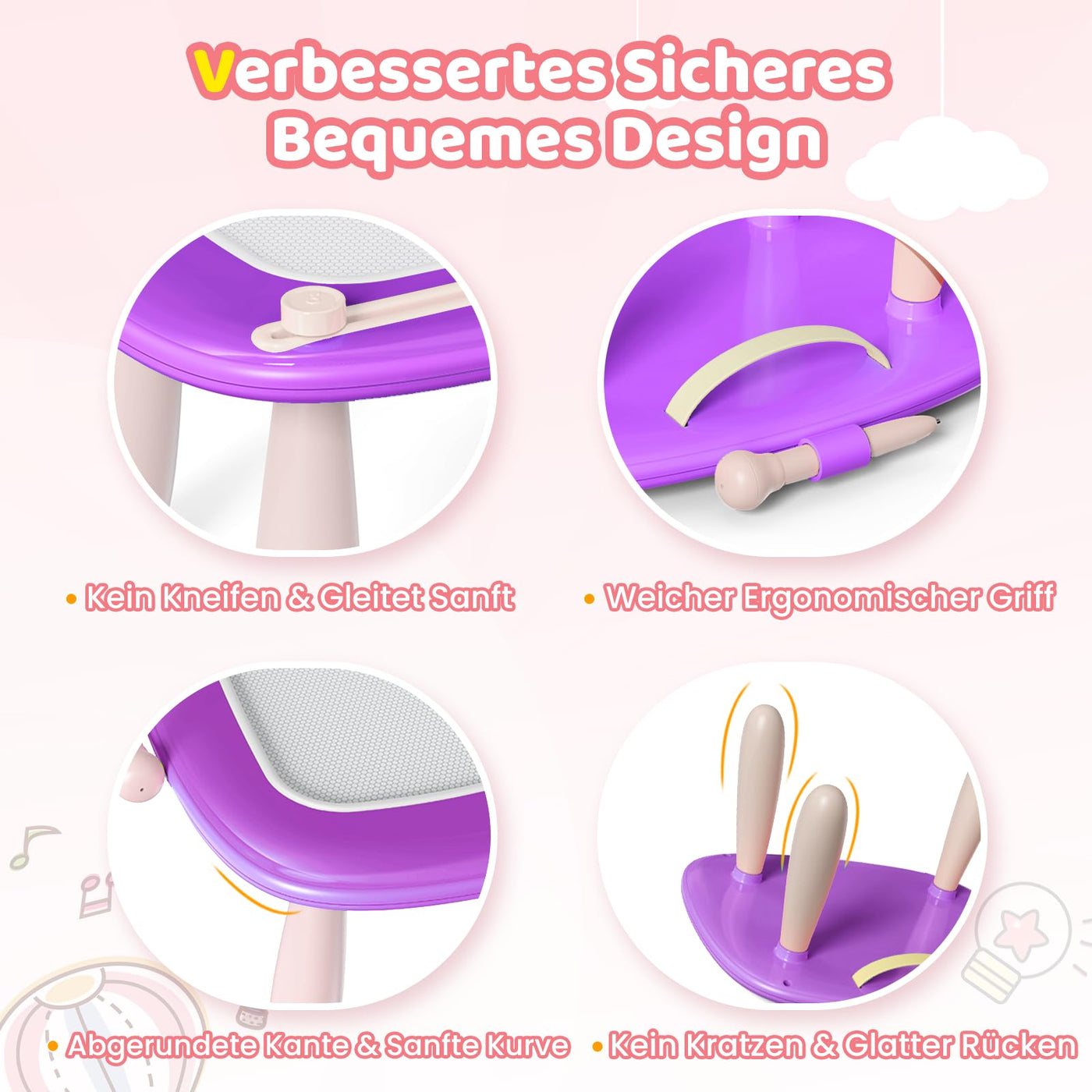 Magnetic drawing board, girls toy Magic Painting Board educational toy