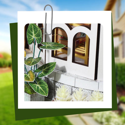 DIY Miniature House Building Kit for Adults to Build