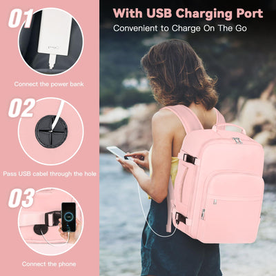 Hand Luggage Airplane Travel Backpack, Hand Luggage Backpack