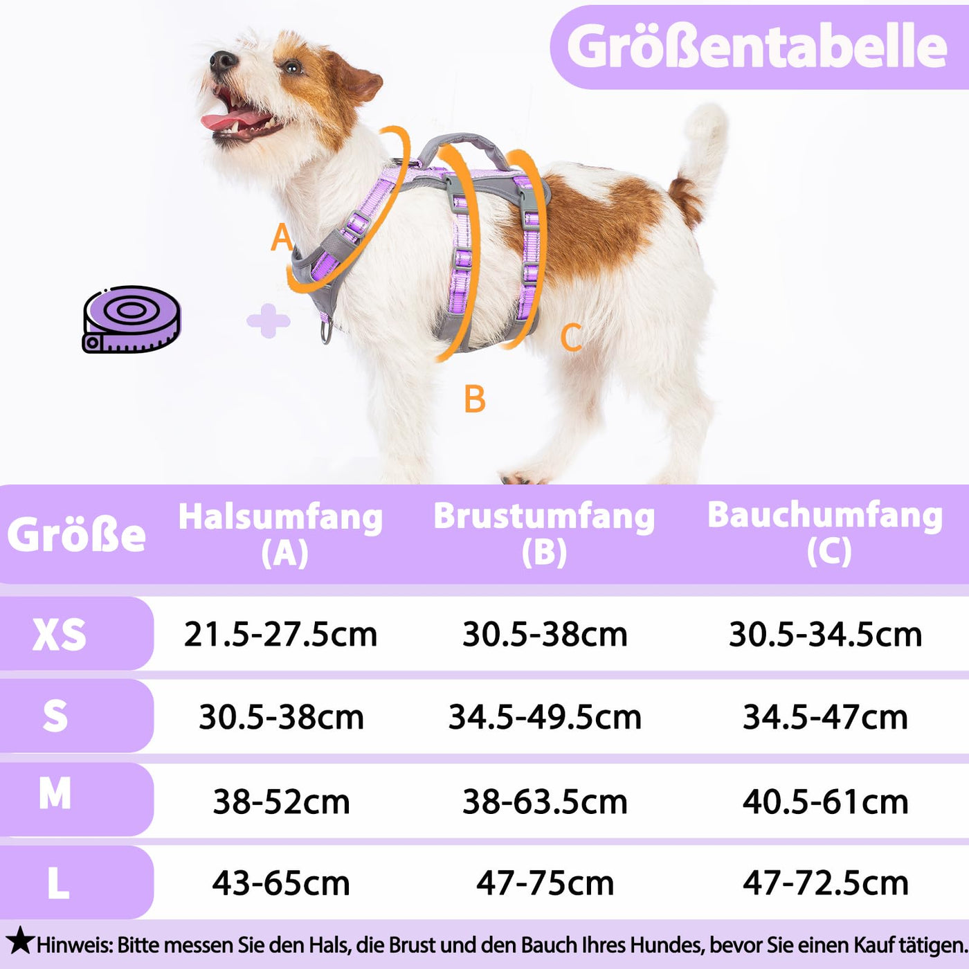 Reflective Dog Harness with Handle