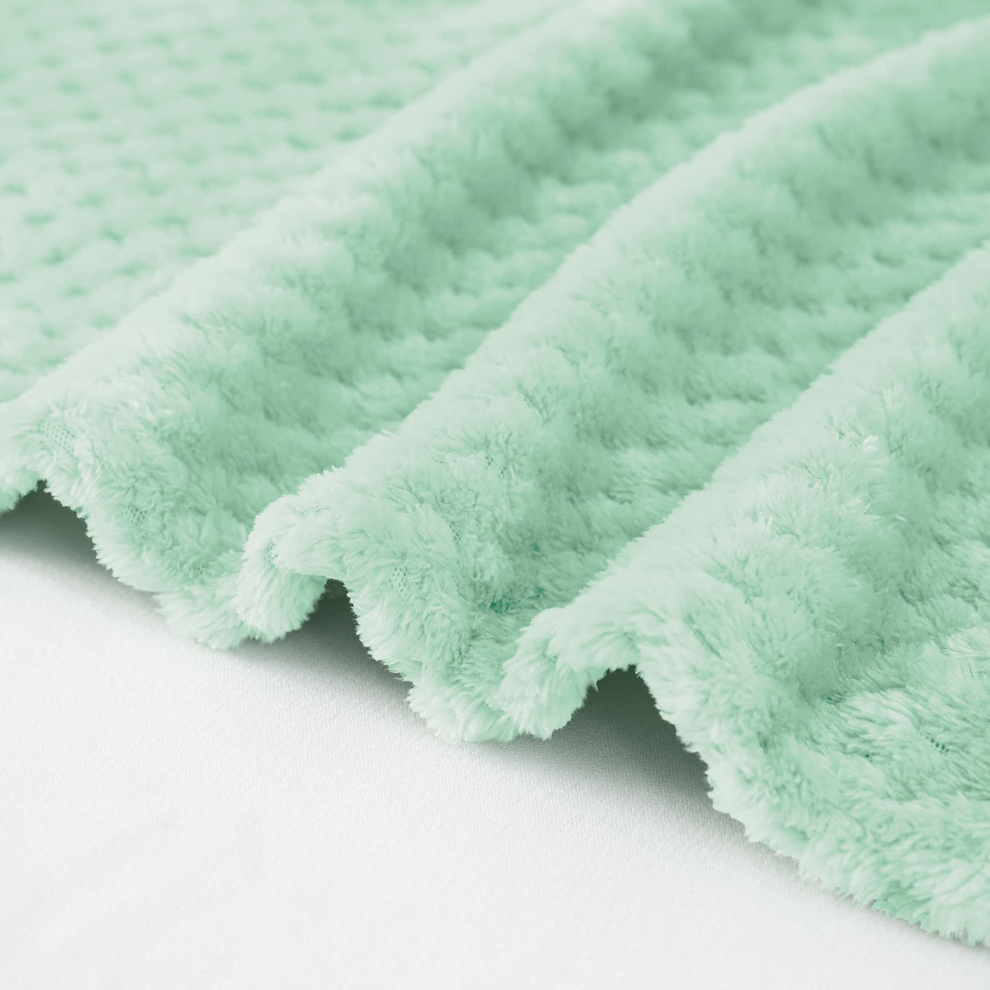 Couverture douillette Couverture en polaire super douce et chaude pour le canapé et le lit avec motif gaufré, couverture douillette et confortable