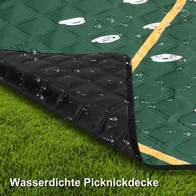 Couverture de pique-nique imperméable pour l'extérieur, tapis de plage