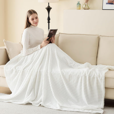 Cuddly blanket fluffy blanket, experience fleece blanket, soft and warm wool blanket throw blanket, blankets for sofa, bedspread, and couch