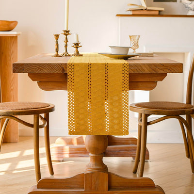 Chemin de Table Boho Macramé