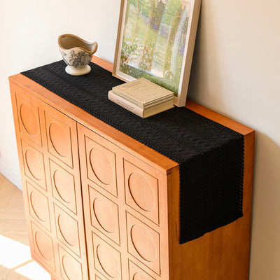 Chemin de Table Boho Macramé