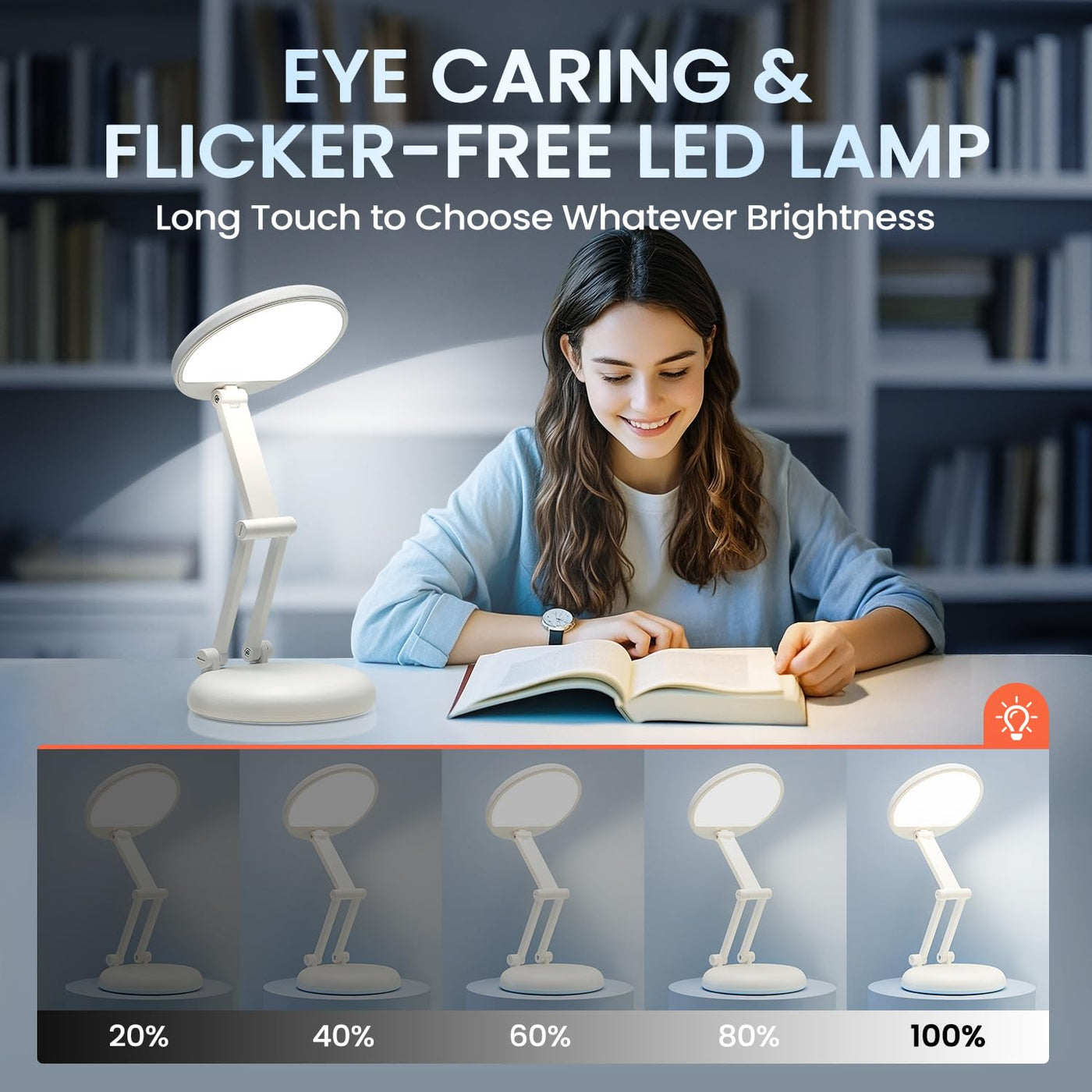 Foldable & Portable Desk Lamp