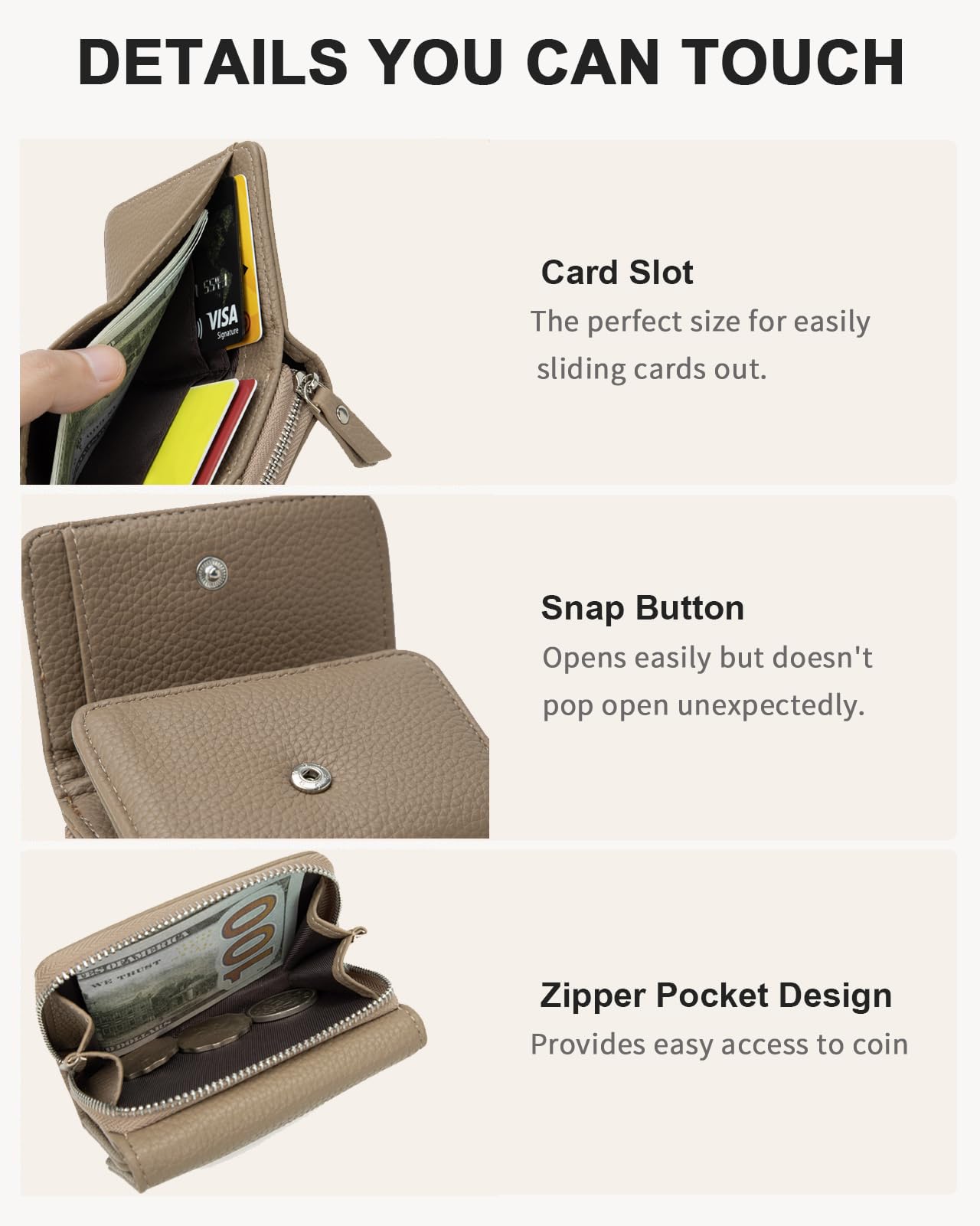 Leather Small Wallet