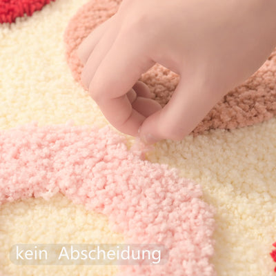 Tapis de Bain Décoratif Amusant Douche en Microfibre Douce