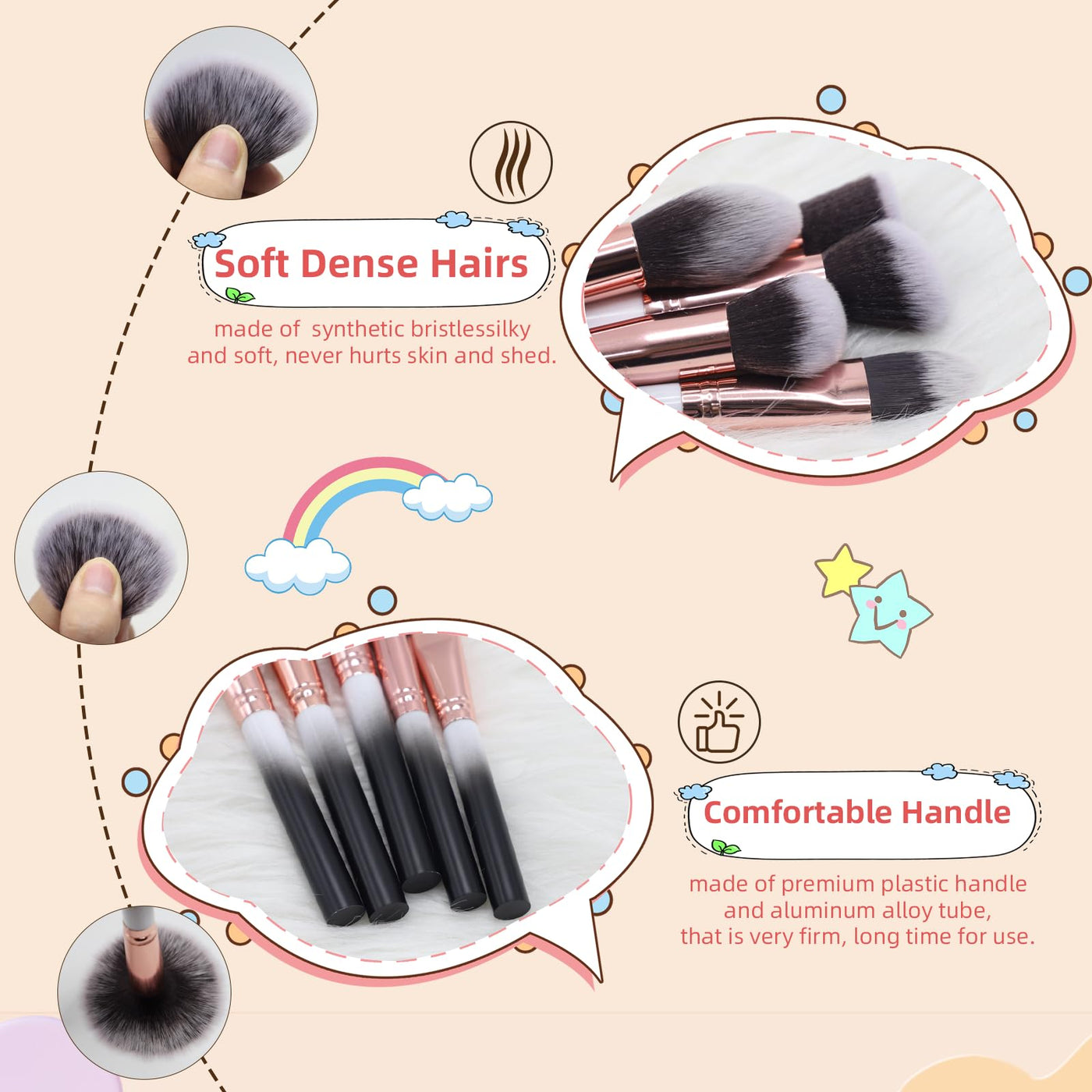 Makeup Start Makers 10 pieces