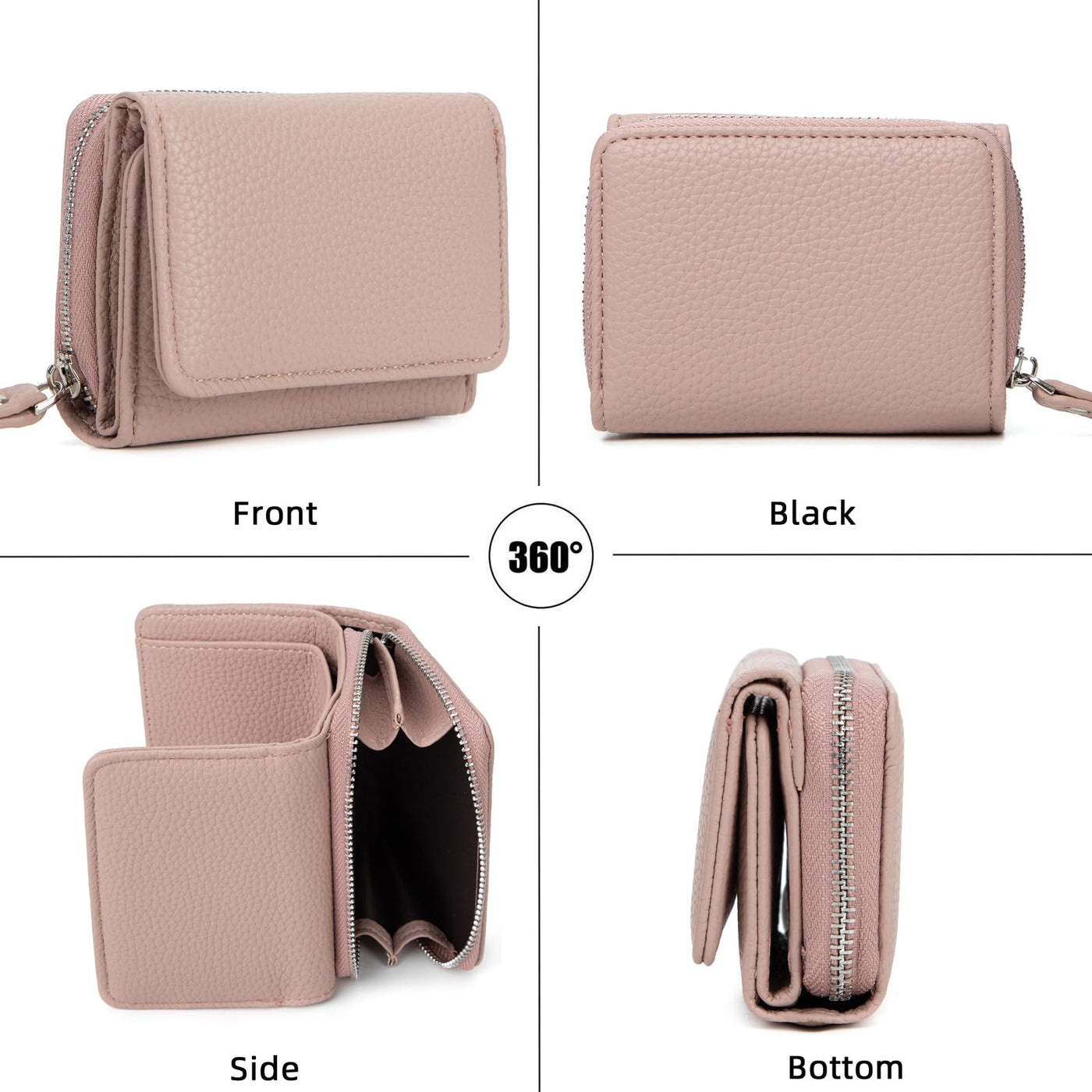 Petit Portefeuille En Cuir