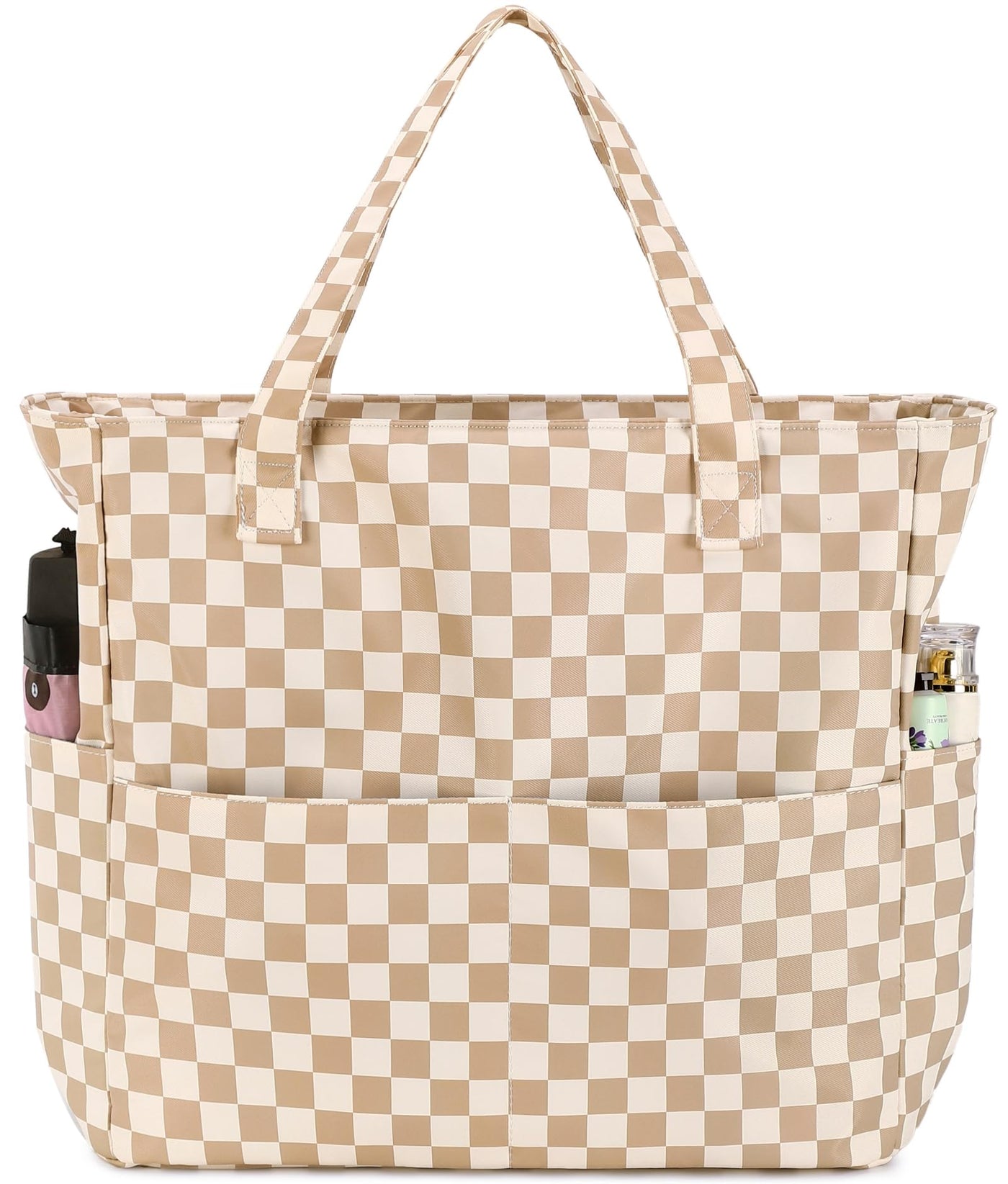 Grand sac de plage avec fermeture éclair