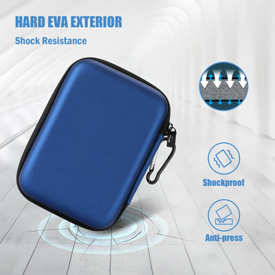 Case for external hard drives Seagate Expansion, Backup Plus, WD Elements, My Passport, Extreme HDD