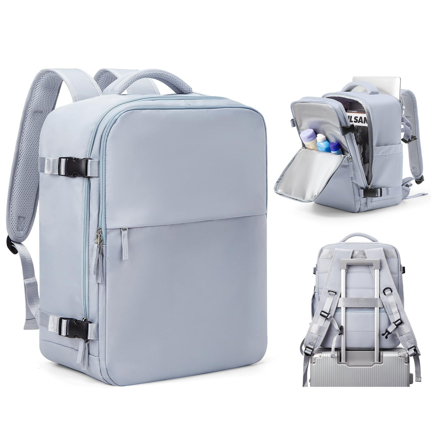 Sac à dos de voyage pour bagage à main d'avion sac à dos pour bagage à main d'avion ordinateur portable étanche