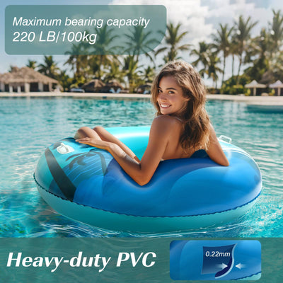 Anneau de piscine pour adultes, avec poignée