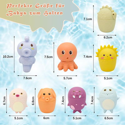 Bath toys, water toys Baby bath toys Mold-free bath toys