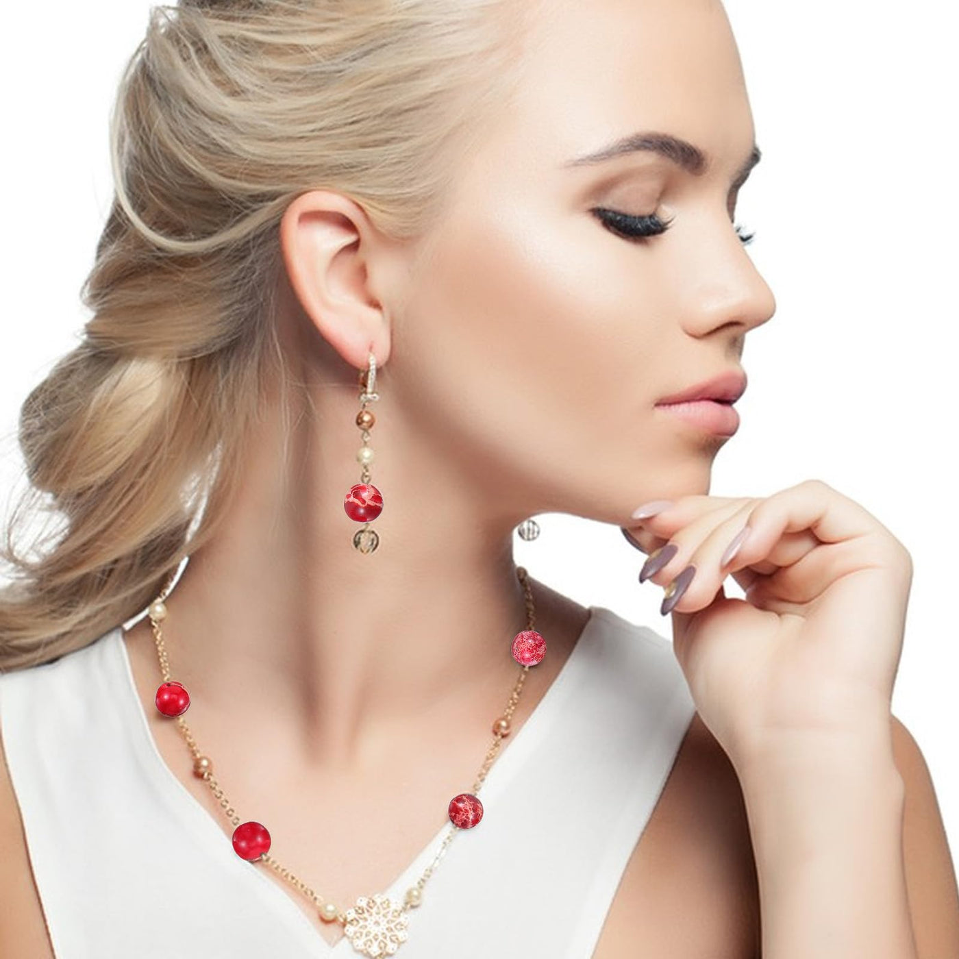 Bracelets en perles de pierre naturelle avec vos propres mains