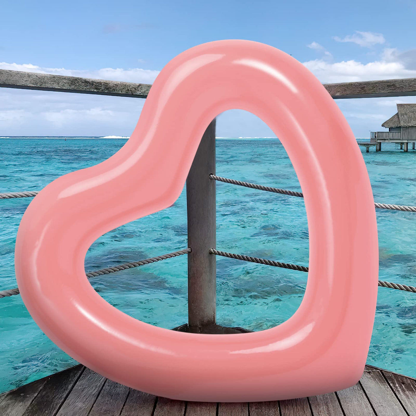 Anneau de Natation Gonflable Eau de Piscine