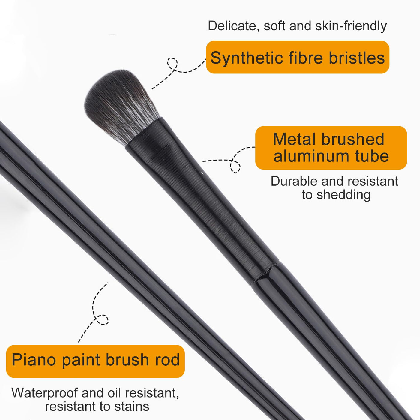 Eye Shadow Makeup Brush 9 Pieces