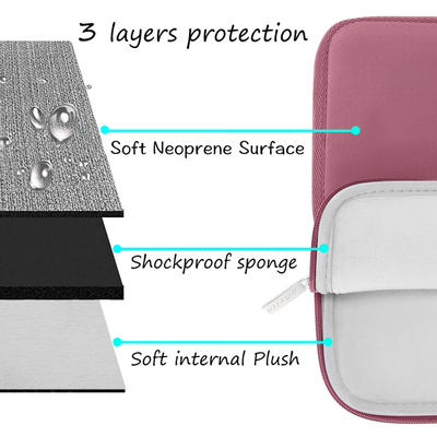 Laptop Sleeve Bag Compatible Notebook Neoprene Sleeve with Small Case