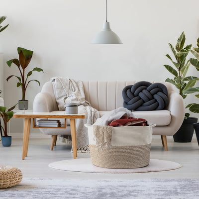 Aufbewahrungskorb für Wohnzimmer