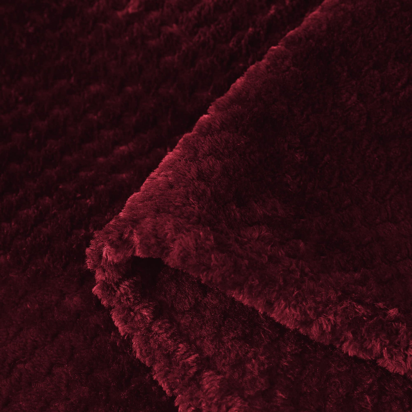 Couverture douillette Couverture en polaire super douce et chaude pour le canapé et le lit avec motif gaufré, couverture douillette et confortable