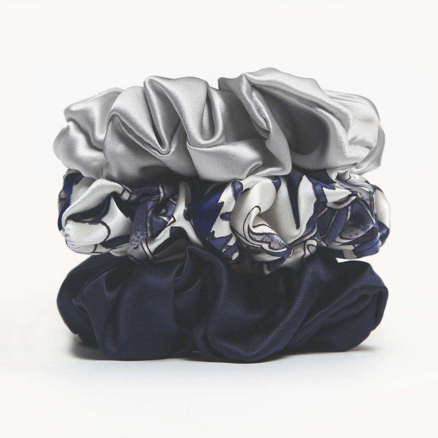 3 Pieces of Silk Hair Ties