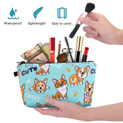 Cosmetic make-up bag canvas handbag mini bag purse