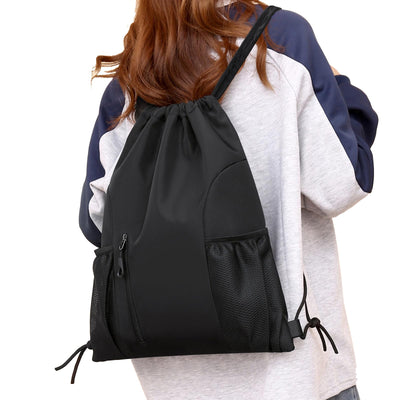 Drawstring Rucksack große Kapazität Gym Bag, wasserdicht Nylon Sporttasche