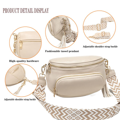 Shoulder bag Large crossbody bag Vegan leather cell phone bag Send RFID blocking
