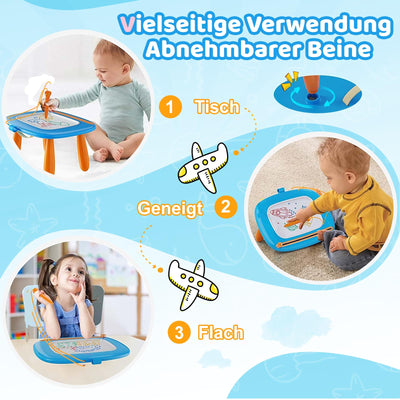 Tableau de dessin magnétique, jouet pour filles Tableau de peinture magique jouet éducatif