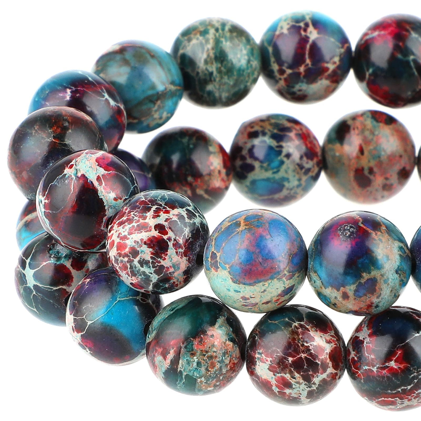 Bracelets made of natural stone beads with your own hands