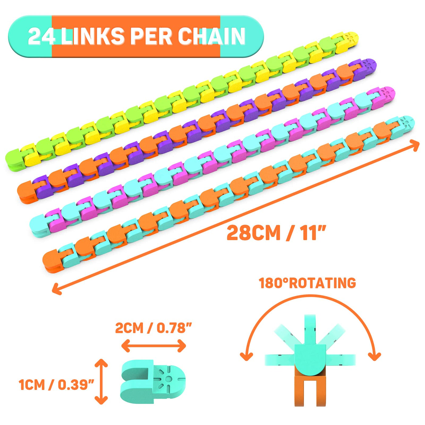 Wacky Tracks 12er 24 Links