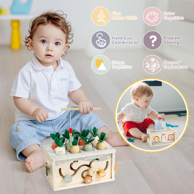 6 in 1 Cloth Box Baby Toys from Motor Toys